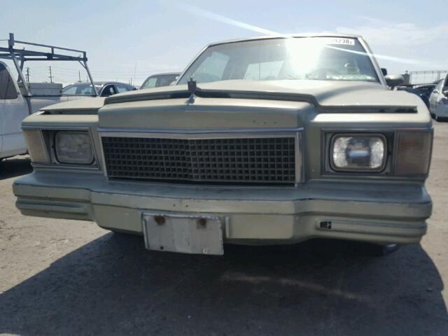 1Z37U8Z422035 - 1978 CHEVROLET MONTE CARL 绿色 照片 9