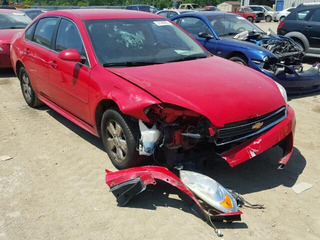 2G1WG5EKXB1120756 - 2011 CHEVROLET IMPALA LT RED photo 1