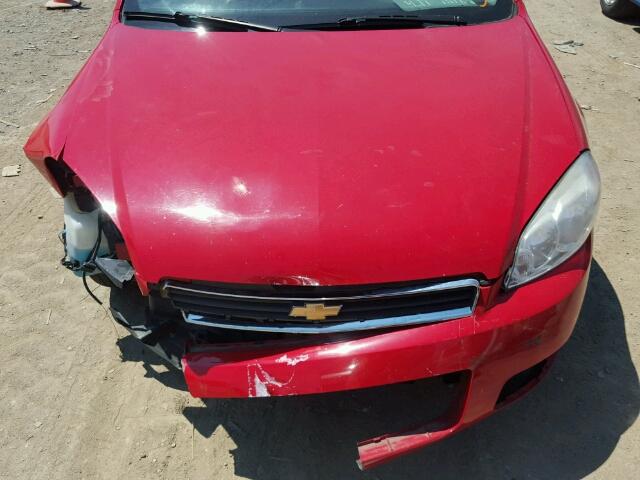 2G1WG5EKXB1120756 - 2011 CHEVROLET IMPALA LT RED photo 7