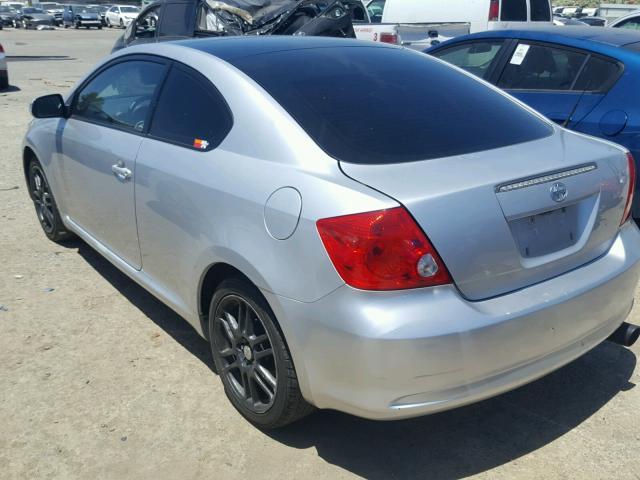 JTKDE167570180401 - 2007 TOYOTA SCION TC 银色 照片 3