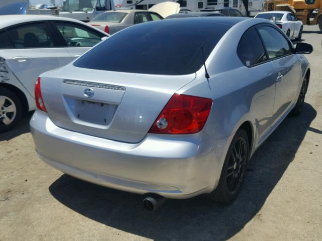 JTKDE167570180401 - 2007 TOYOTA SCION TC 银色 照片 4