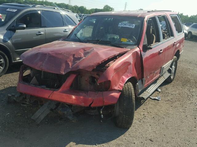 1FMPU16L63LC22437 - 2003 FORD EXPEDITION RED photo 2