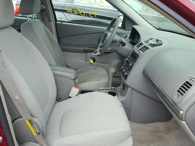 1G1ZS51F16F182498 - 2006 CHEVROLET MALIBU LS MAROON photo 5