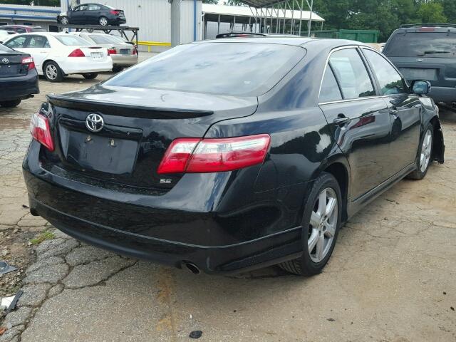 4T1BE46K19U794812 - 2009 TOYOTA CAMRY BASE BLACK photo 4