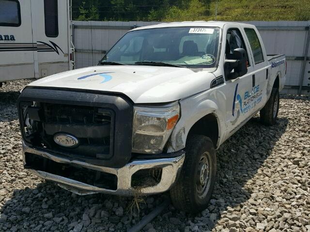 1FT7W2B61DEB14396 - 2013 FORD F250 SUPER WHITE photo 2