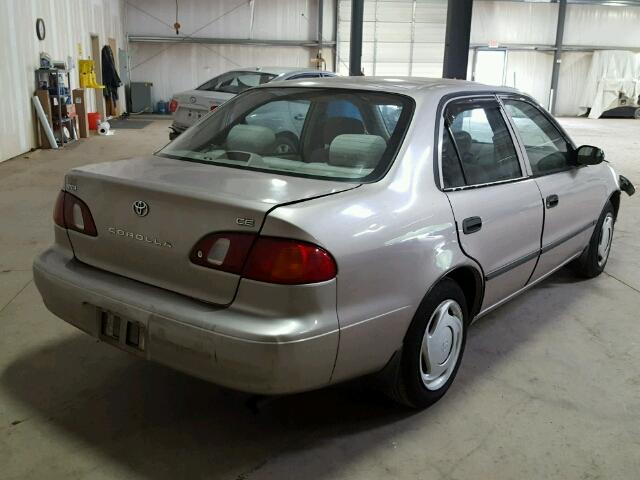 2T1BR12E4YC305001 - 2000 TOYOTA COROLLA VE TAN photo 4