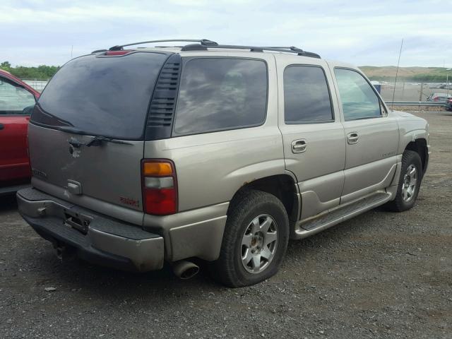 1GKEK63U51J246804 - 2001 GMC DENALI SILVER photo 4