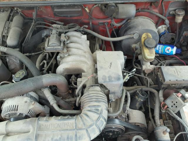 4F4CR12U0RTM05688 - 1994 MAZDA B3000 RED photo 7