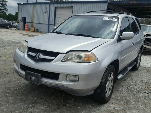 2HNYD18615H519934 - 2005 ACURA MDX TOURIN SILVER photo 2