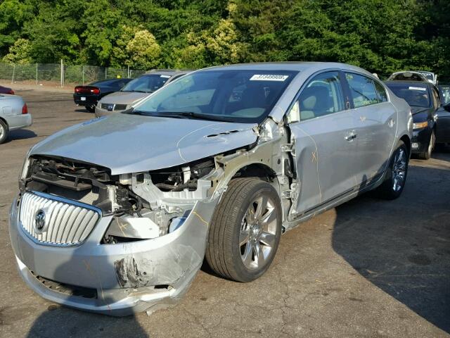 1G4GH5E32CF177279 - 2012 BUICK LACROSSE P SILVER photo 2