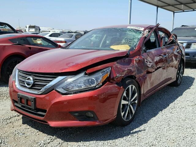 1N4AL3AP2HC108483 - 2017 NISSAN ALTIMA 2.5 RED photo 2