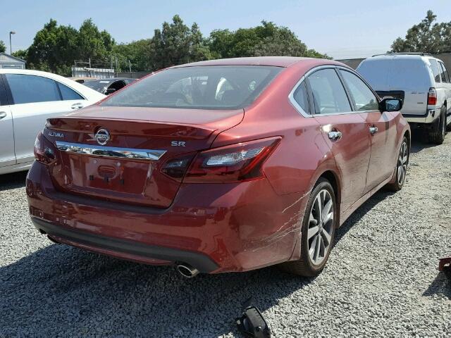 1N4AL3AP2HC108483 - 2017 NISSAN ALTIMA 2.5 RED photo 4