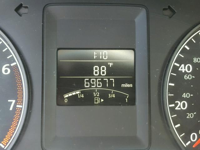 3VW1K7AJ6CM407141 - 2012 VOLKSWAGEN JETTA BASE 棕色 照片 8