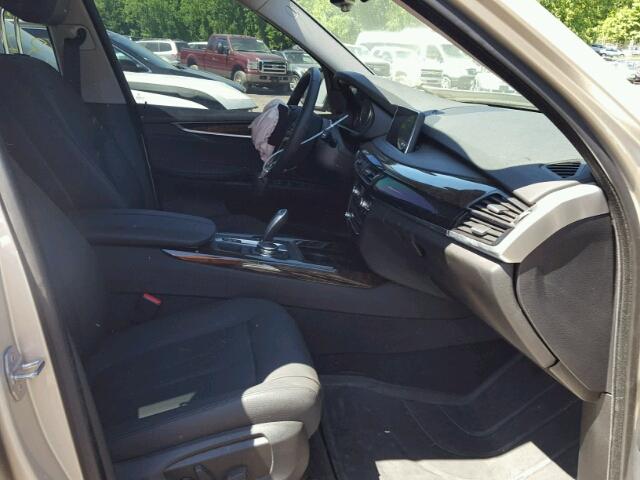 5UXKS4C57F0N12105 - 2015 BMW X5 XDRIVE3 SILVER photo 5