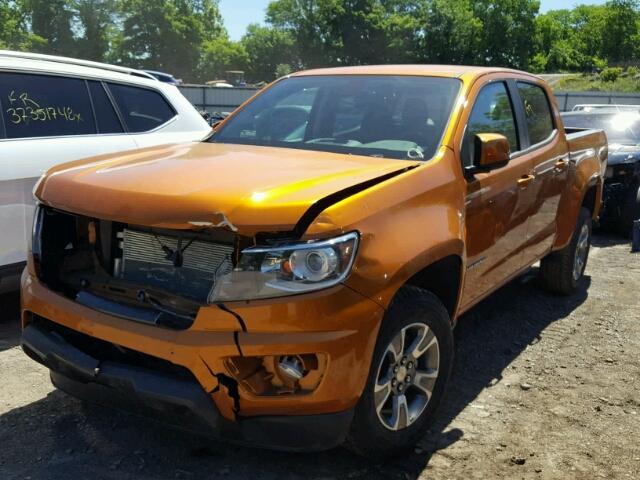 1GCGTDEN5H1301533 - 2017 CHEVROLET COLORADO Z ORANGE photo 2