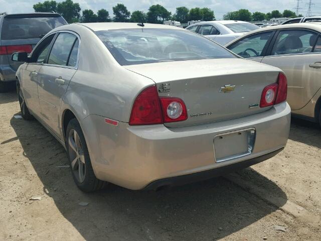 1G1ZC5EUXBF363339 - 2011 CHEVROLET MALIBU 1LT 棕色 照片 3