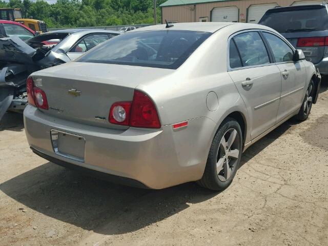 1G1ZC5EUXBF363339 - 2011 CHEVROLET MALIBU 1LT 棕色 照片 4