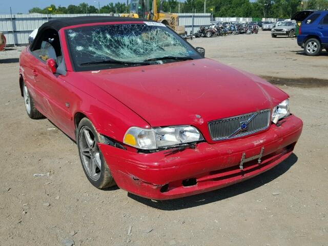 YV1NC53D42J030120 - 2002 VOLVO C70 RED photo 1