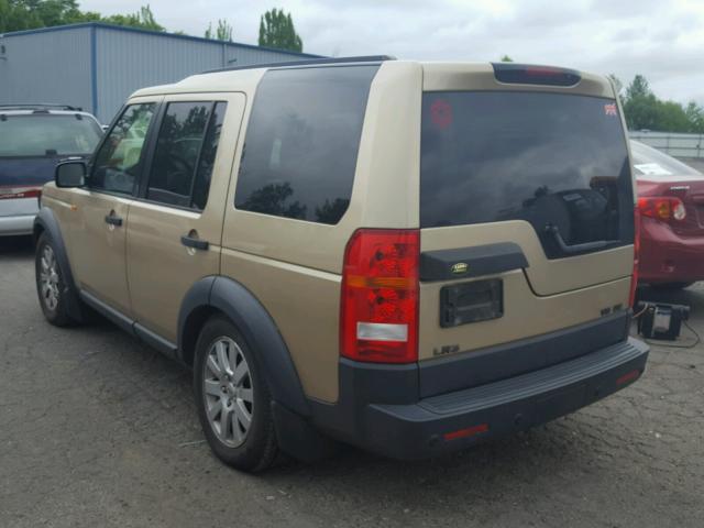 SALAE25465A336548 - 2005 LAND ROVER LR3 SE GOLD photo 3