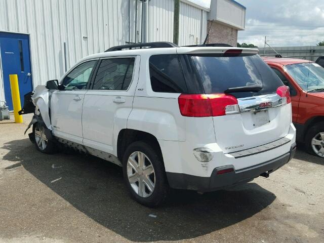 2CTALUEC8B6467848 - 2011 GMC TERRAIN SL WHITE photo 3