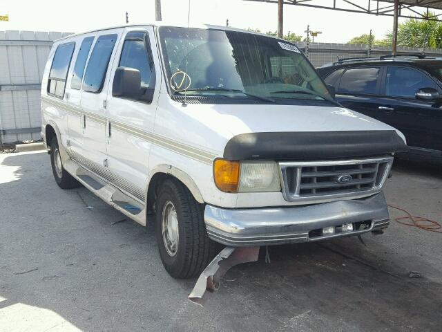 1FDRE14W03HA94282 - 2003 FORD ECONOLINE WHITE photo 1