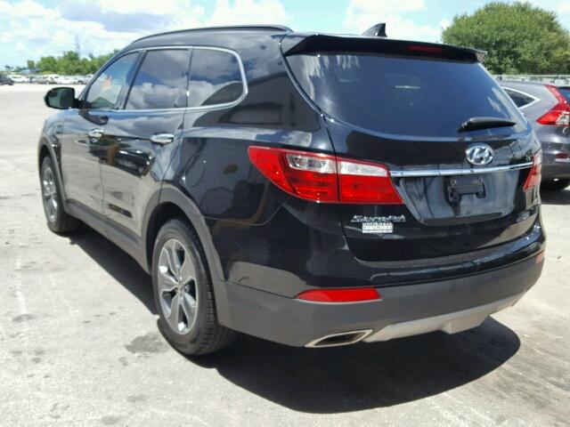 KM8SM4HF5GU150830 - 2016 HYUNDAI SANTA FE S BLACK photo 3