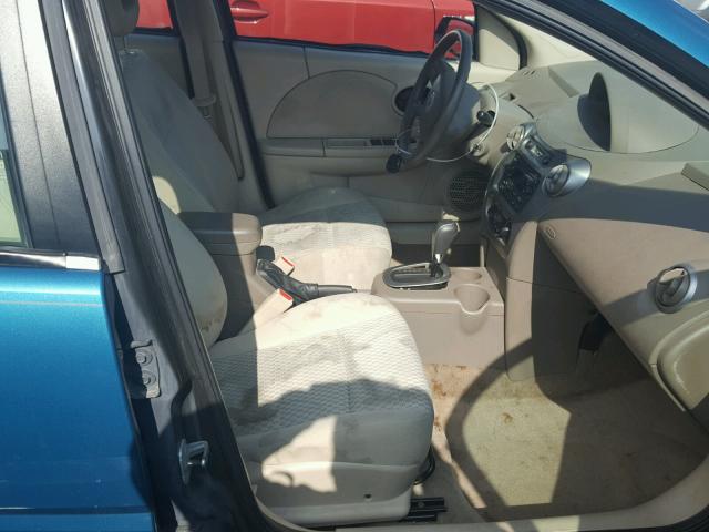 1G8AJ54FX5Z171249 - 2005 SATURN ION LEVEL BLUE photo 5
