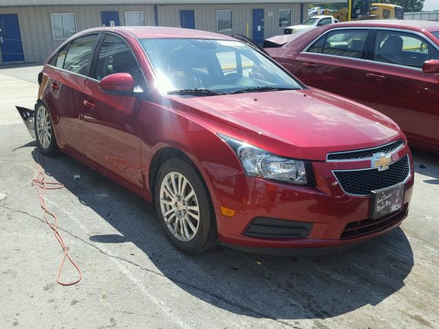 1G1PH5SB7D7224763 - 2013 CHEVROLET CRUZE ECO RED photo 1