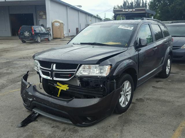 3C4PDCBB4FT591089 - 2015 DODGE JOURNEY SX GRAY photo 2