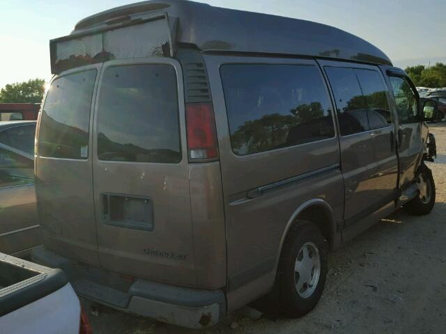 1GNFG15R111178652 - 2001 CHEVROLET EXPRESS G1 TAN photo 4