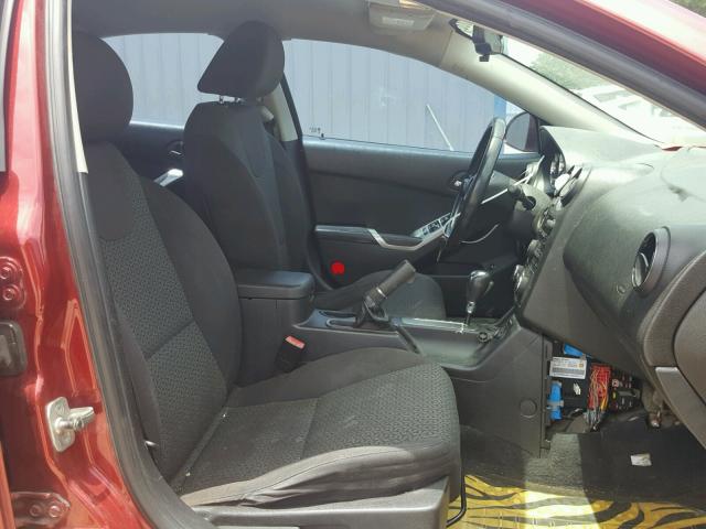 1G2ZA5E06A4136657 - 2010 PONTIAC G6 MAROON photo 5