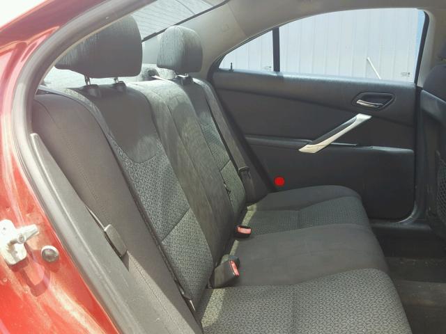1G2ZA5E06A4136657 - 2010 PONTIAC G6 MAROON photo 6