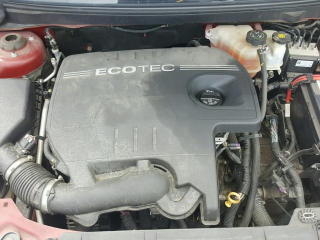 1G2ZA5E06A4136657 - 2010 PONTIAC G6 MAROON photo 7