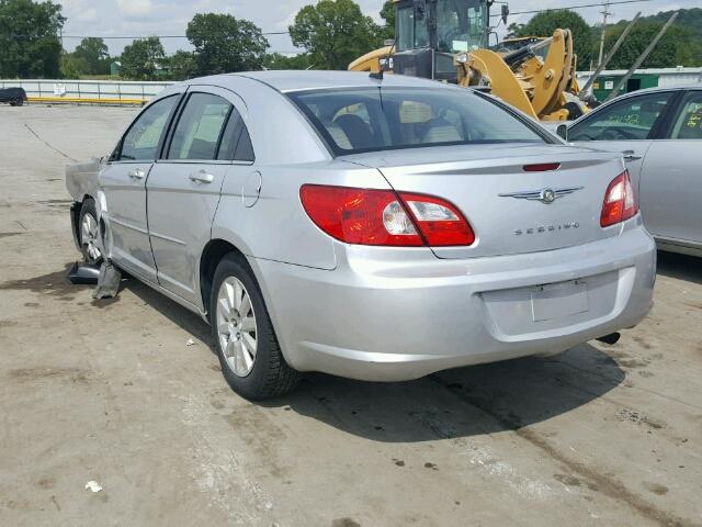 1C3LC46K48N208504 - 2008 CHRYSLER SEBRING LX SILVER photo 3