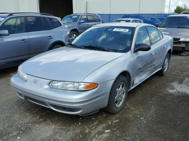 1G3NL52EX4C201623 - 2004 OLDSMOBILE ALERO GL SILVER photo 2