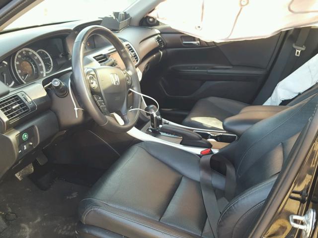 1HGCR2F88DA176288 - 2013 HONDA ACCORD EXL BLACK photo 5