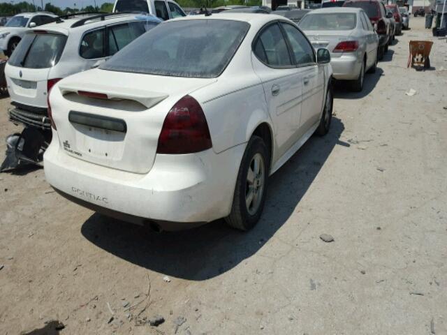 2G2WP552971126437 - 2007 PONTIAC GRAND PRIX Ақ фото 4