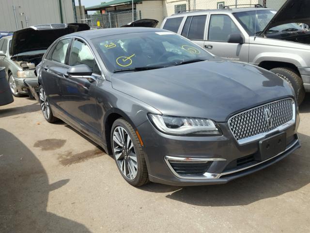 3LN6L5E99HR646201 - 2017 LINCOLN MKZ RESERV GRAY photo 1