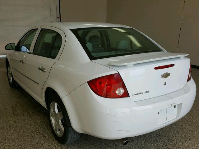 1G1AZ55F167822593 - 2006 CHEVROLET COBALT LTZ WHITE photo 3