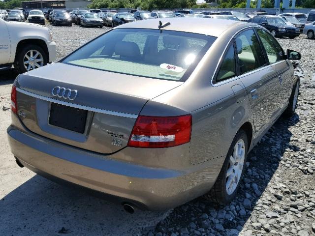 WAUDG74F55N108819 - 2005 AUDI A6 3.2 QUA GOLD photo 4