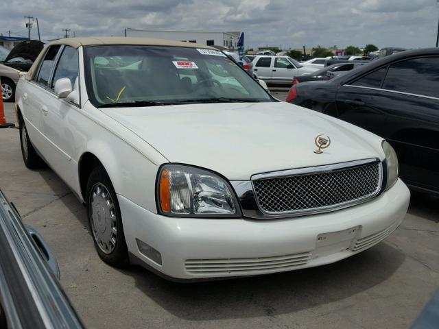 1G6KD54Y23U138519 - 2003 CADILLAC DEVILLE WHITE photo 1