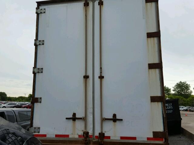 1H2V05327NE048807 - 1992 FRUEHAUF TRAILER WHITE photo 5