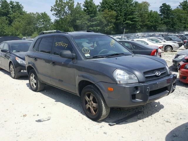 KM8JM12B57U633377 - 2007 HYUNDAI TUCSON GLS GRAY photo 1