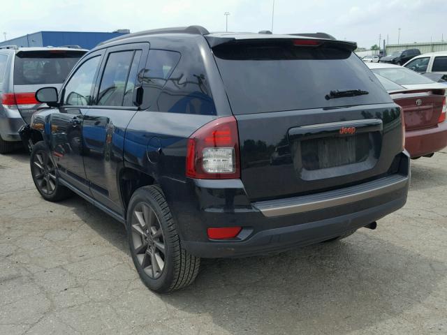 1C4NJCBB1HD102768 - 2017 JEEP COMPASS SP BLACK photo 3