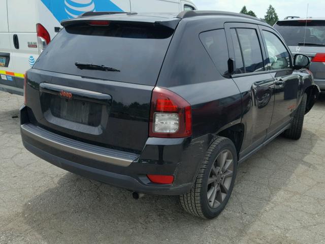1C4NJCBB1HD102768 - 2017 JEEP COMPASS SP BLACK photo 4