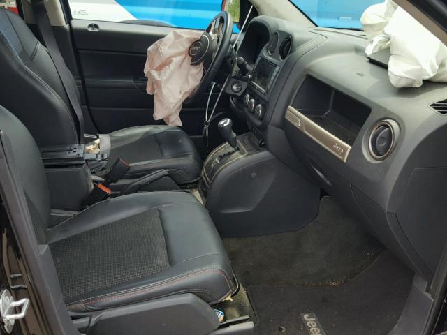 1C4NJCBB1HD102768 - 2017 JEEP COMPASS SP BLACK photo 5