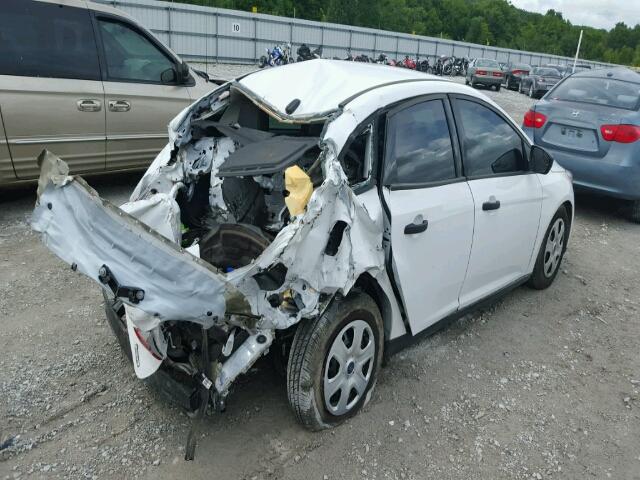 1FADP3E20GL279831 - 2016 FORD FOCUS S WHITE photo 4