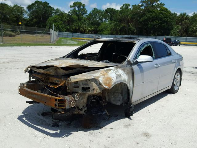 1G1ZC5E19BF330855 - 2011 CHEVROLET MALIBU 1LT ვერცხლისფერი ფოტო 2