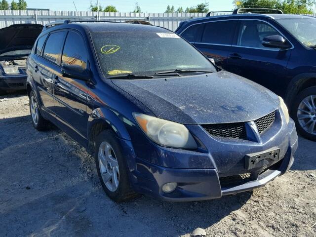 5Y2SM64874Z470821 - 2004 PONTIAC VIBE BLUE photo 1