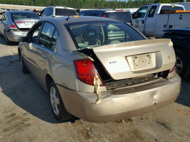 1G8AJ55F66Z148566 - 2006 SATURN ION LEVEL GOLD photo 3